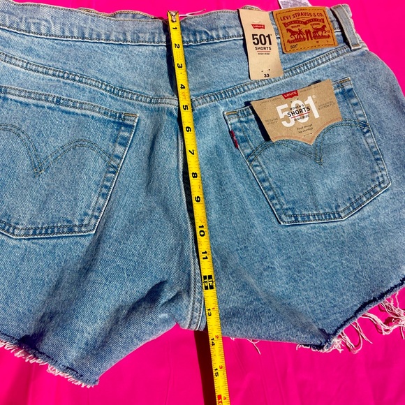 Levi’s shorts size 33 high rise New With Tags - Picture 6 of 13